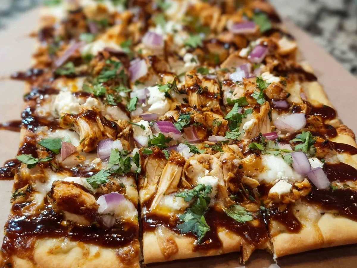 Savory BBQ Chicken Flatbread - Image 2