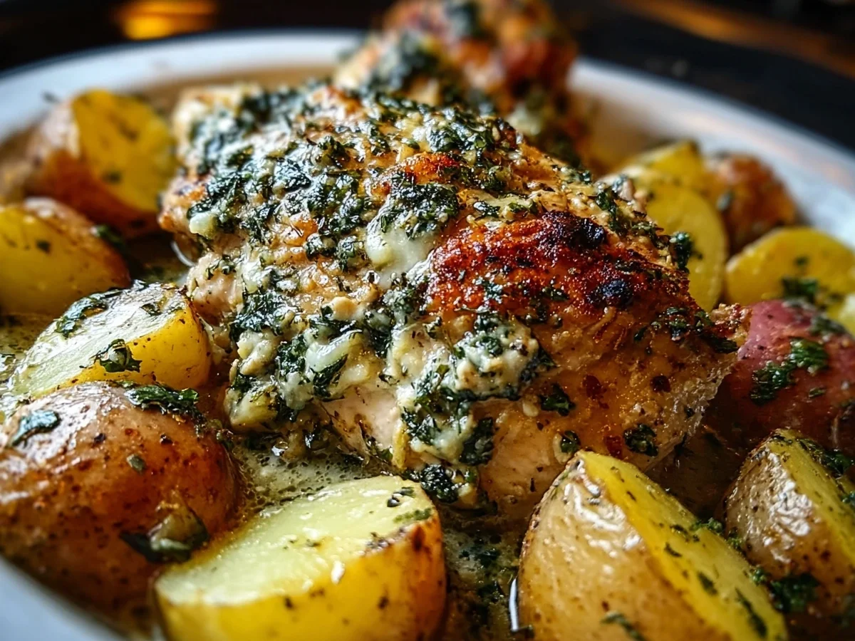 Slow Cooker Garlic Parmesan Chicken & Potatoes Recipe - Image 2