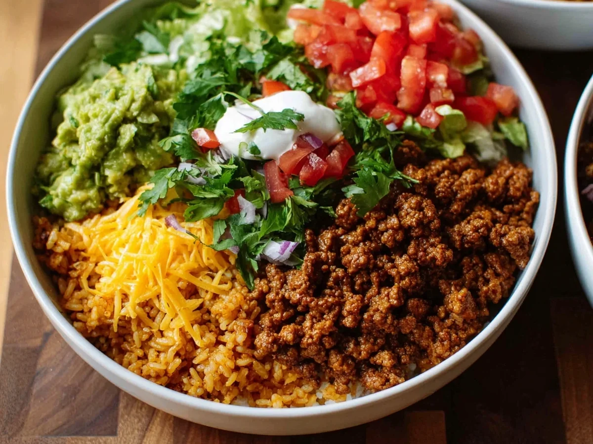 Taco Rice Bowl: Quick & Easy Weeknight Dinner - Image 2