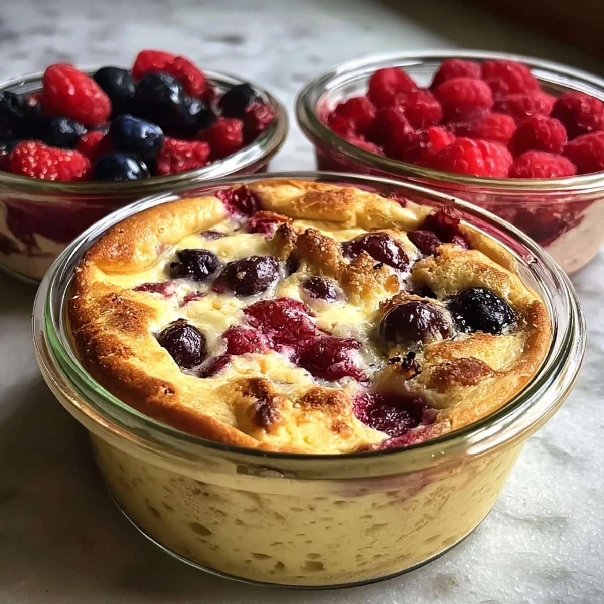 Baked Protein Pancake Bowls: Fluffy & Meal Prep Ready