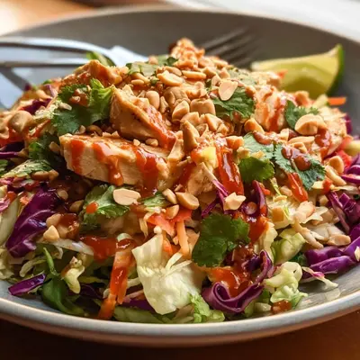 Bang Bang Chicken Salad: Healthy 30-Min Meal Prep