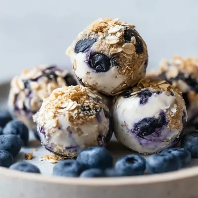 Blueberry Cheesecake Protein Bites Recipe