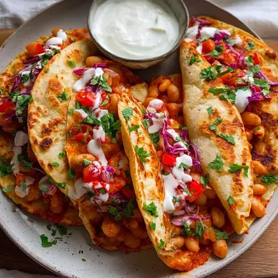Buffalo White Bean Tacos: Quick High-Protein Plant-Based Meal