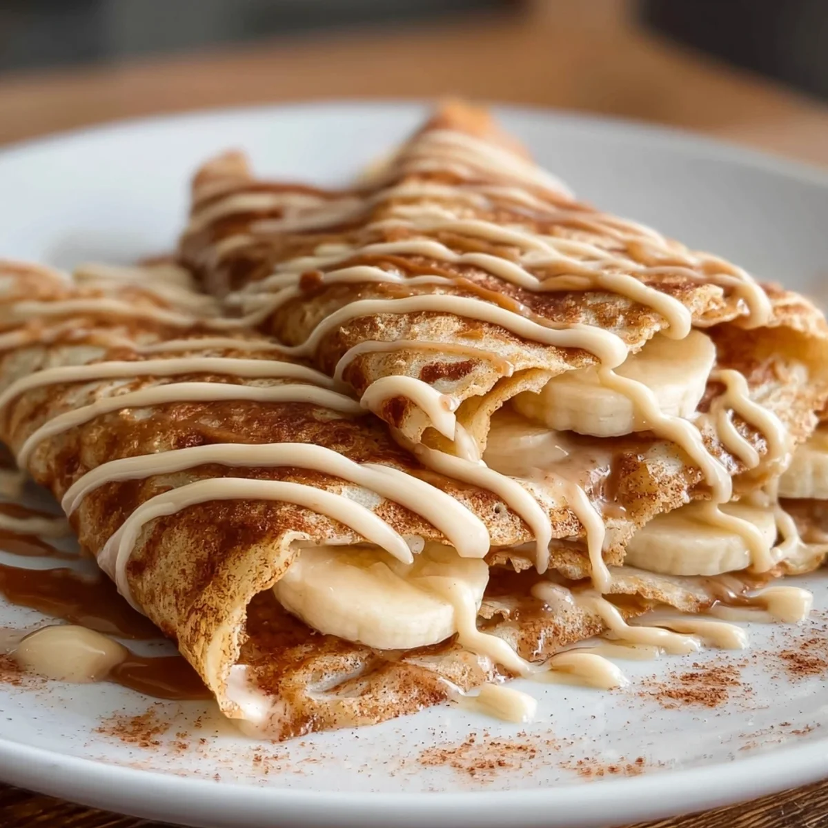 Cinnamon Roll Protein Crepes: 40g Protein, No Powder