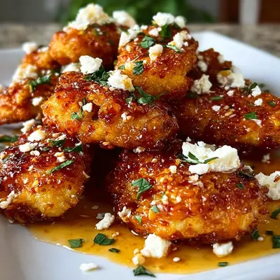 Crispy Hot Honey Feta Chicken: Sweet & Spicy Dinner