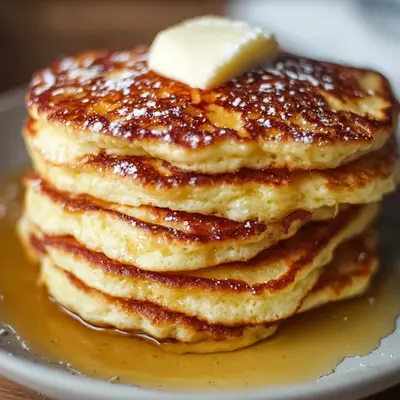 Flourless Cottage Cheese Pancakes: Low Carb, High Protein