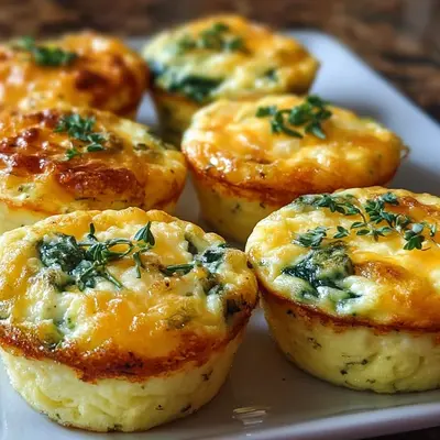 Fluffy Cottage Cheese Egg Bites for Easy Breakfast Prep