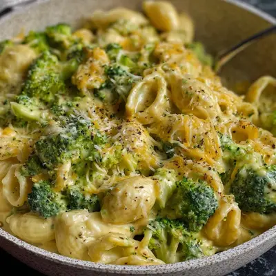 Healthy One Pot Broccoli Mac and Cheese Recipe