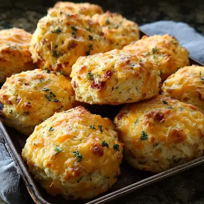 High Protein Breakfast Biscuits: Turkey Ham or Sausage