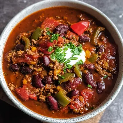 High Protein Chili for Muscle Gain Meal Prep