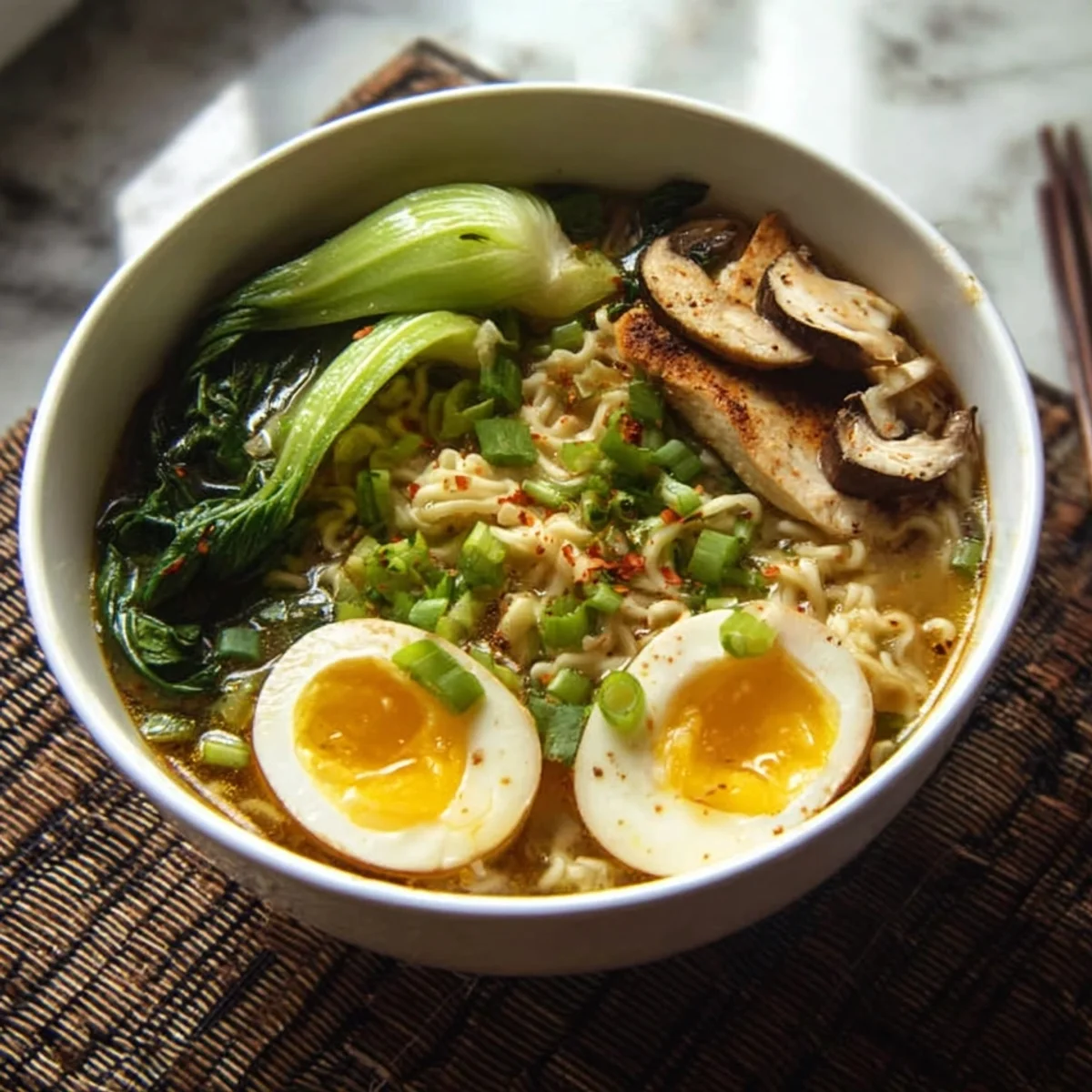 High Protein Gluten-Free Ramen Noodles Meal Prep