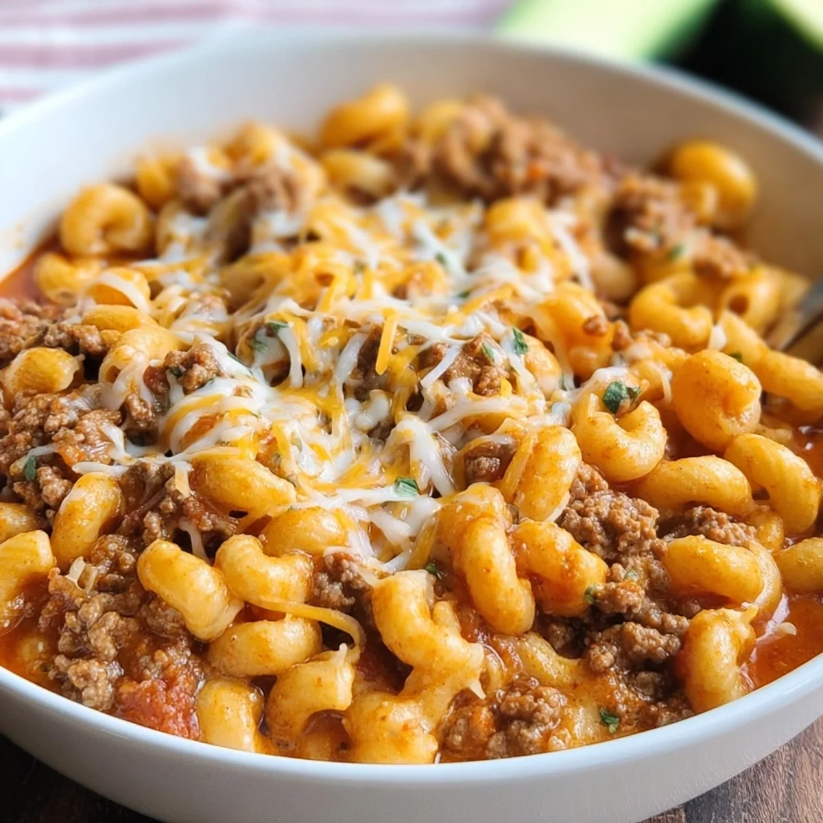 High Protein Hamburger Helper: Family Favorite Meal