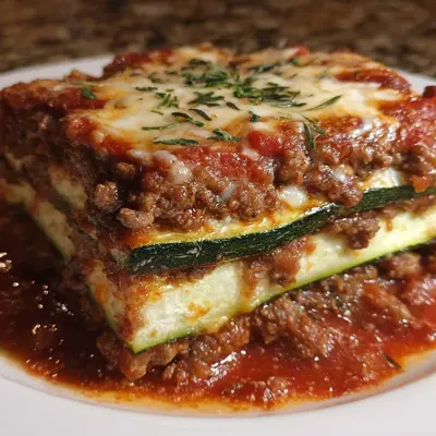 High Protein Keto Zucchini Lasagna: Low Carb Dinner