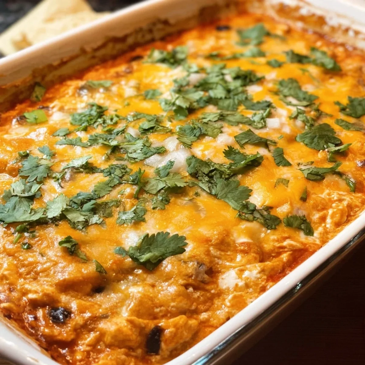 High Protein Taco Chicken Cottage Cheese Dip Recipe