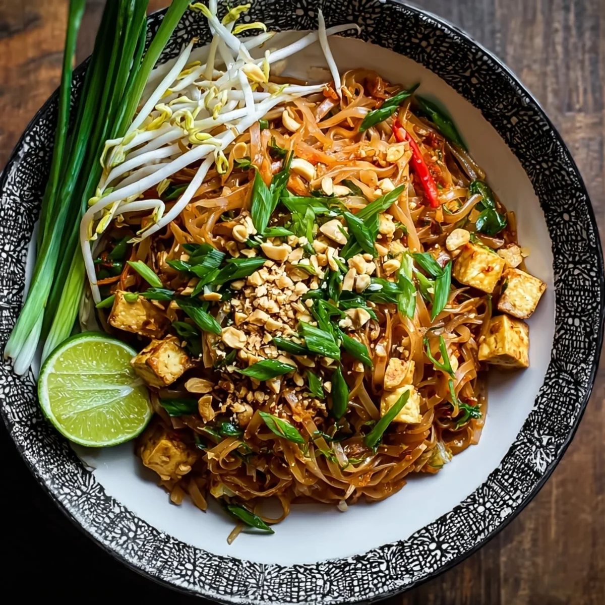 High Protein Tofu Pad Thai: Quick Asian Dinner
