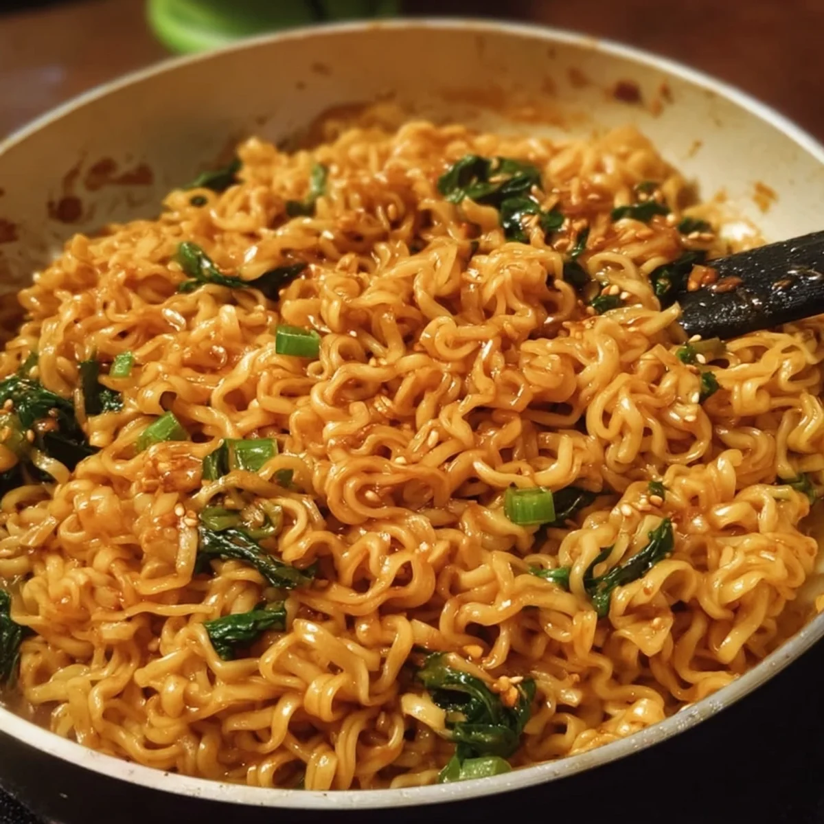 High Protein Vegan Saucy Ramen Noodles