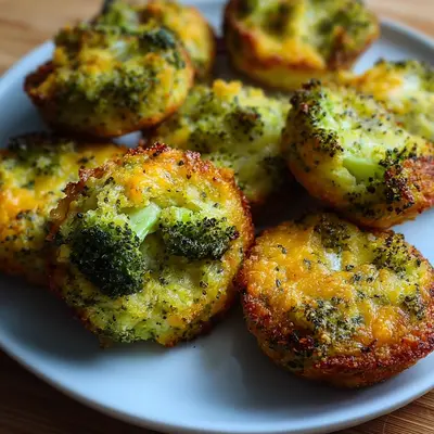 Low-Carb Crispy Broccoli Cheese Rounds: Easy Keto Snack