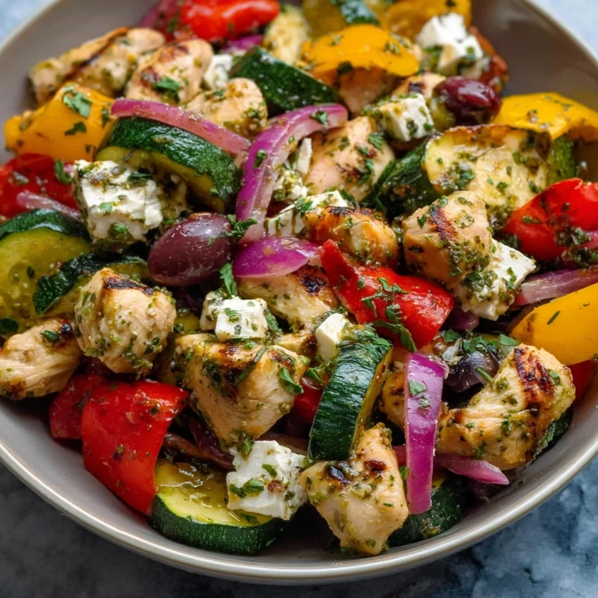 Mediterranean Chicken Stir-Fry: Quick 30-Min Meal