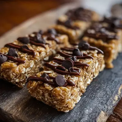 No-Bake Banana Peanut Butter Oatmeal Bars