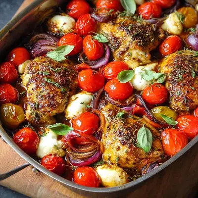 One Pan Balsamic Chicken: Quick & Healthy Dinner