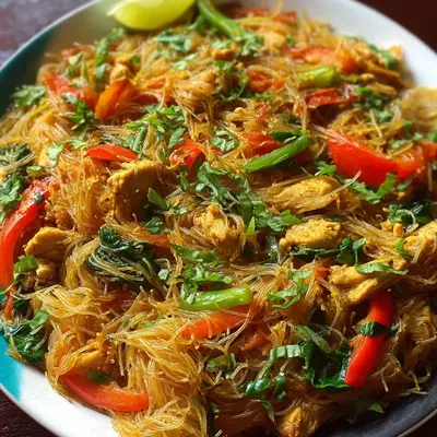 One-Pot High Protein Chicken Vermicelli