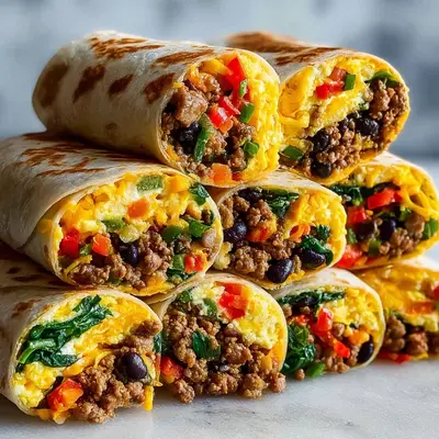 Protein-Packed Breakfast Burritos for Meal Prep