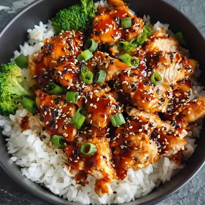 Sticky Chicken Rice Bowls: Easy Dinner & Meal Prep
