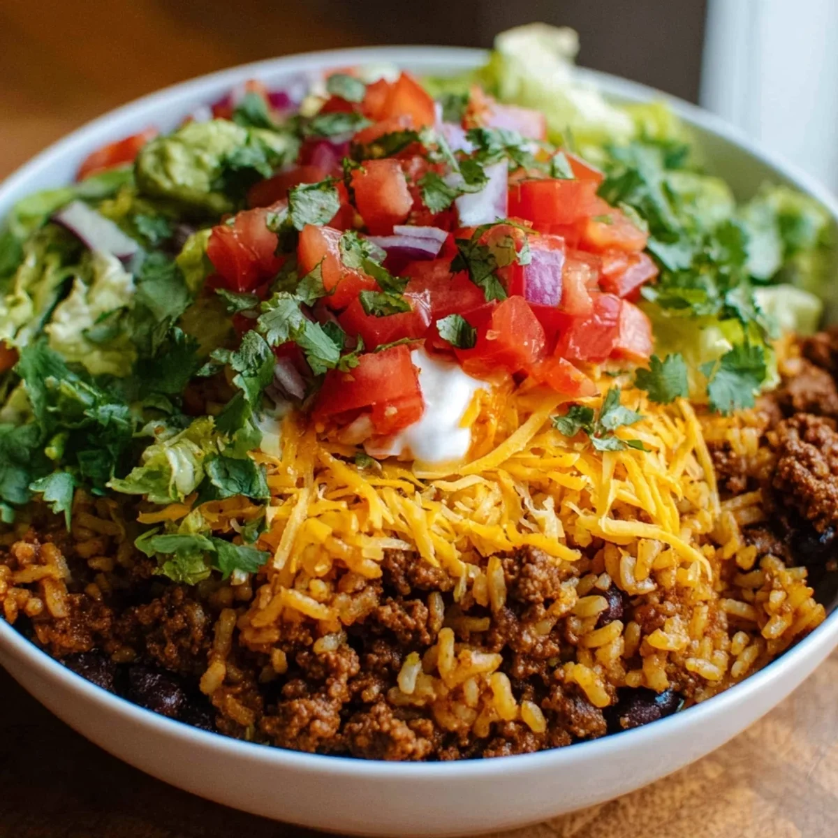 Taco Rice Bowl: Quick & Easy Weeknight Dinner