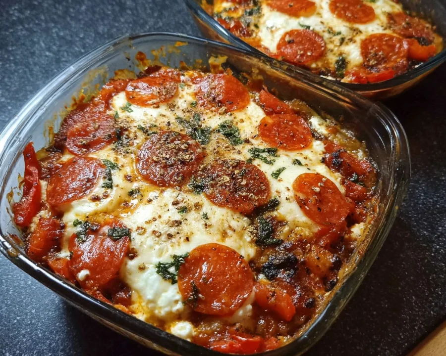 Cottage Cheese Pizza Bowl: High-Protein & Quick Dinner