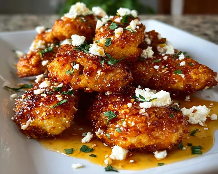 Crispy Hot Honey Feta Chicken: Sweet & Spicy Dinner