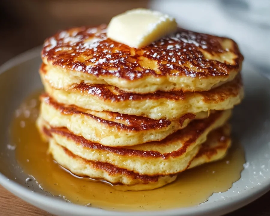 Flourless Cottage Cheese Pancakes: Low Carb, High Protein