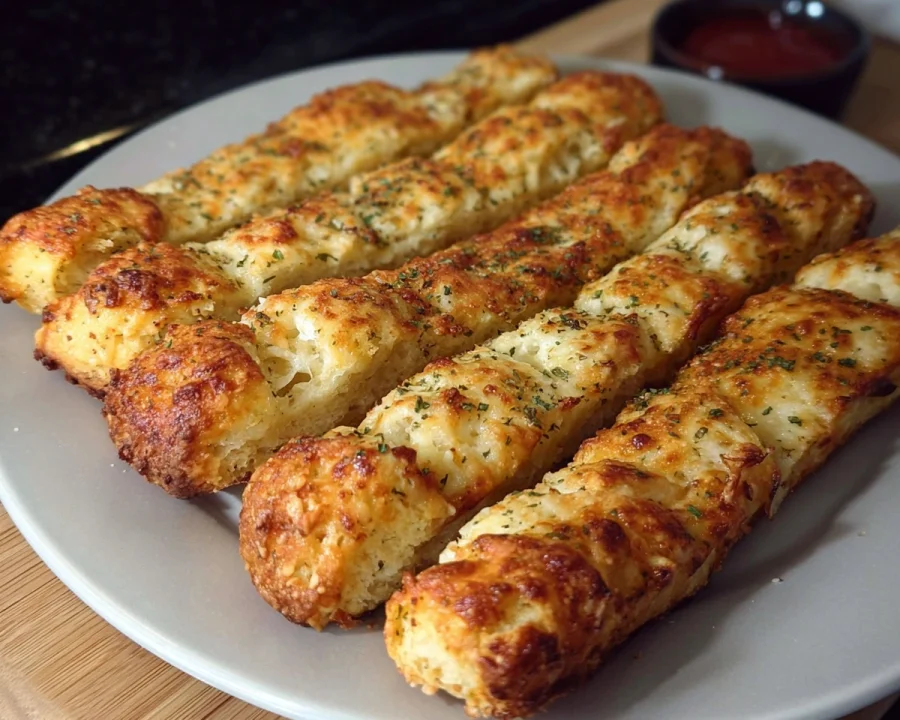 High Protein Cottage Cheese Breadsticks: Low Carb, Easy