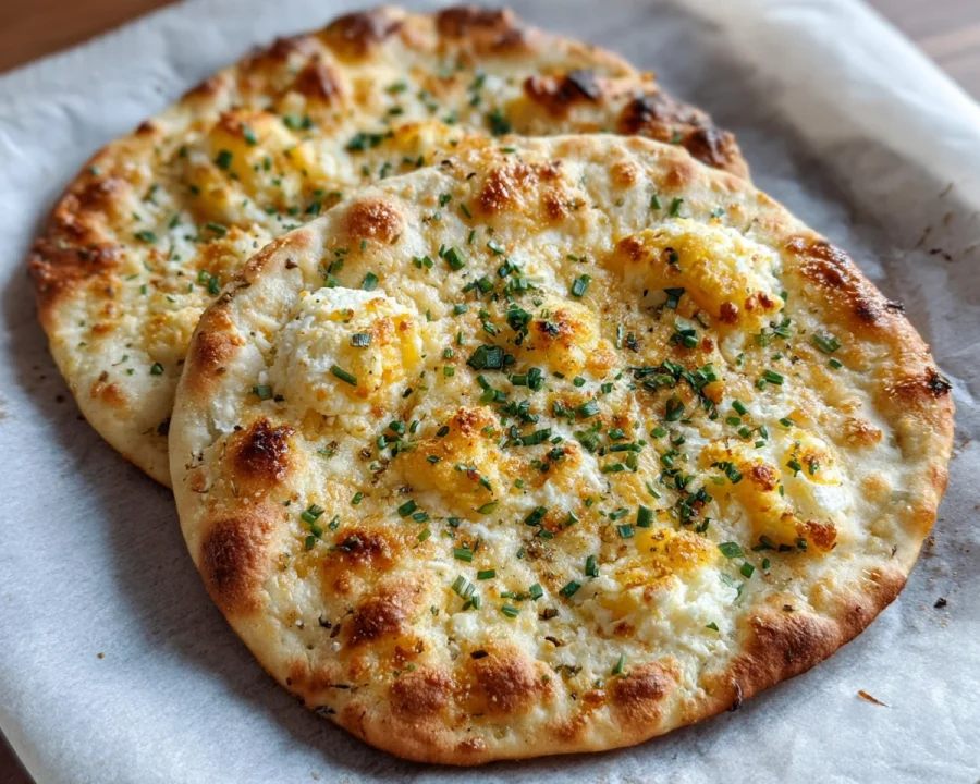 High Protein Cottage Cheese Flatbread: Easy & Viral
