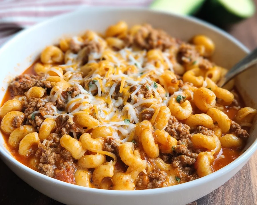 High Protein Hamburger Helper: Family Favorite Meal