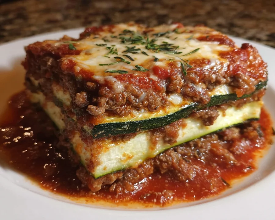 High Protein Keto Zucchini Lasagna: Low Carb Dinner