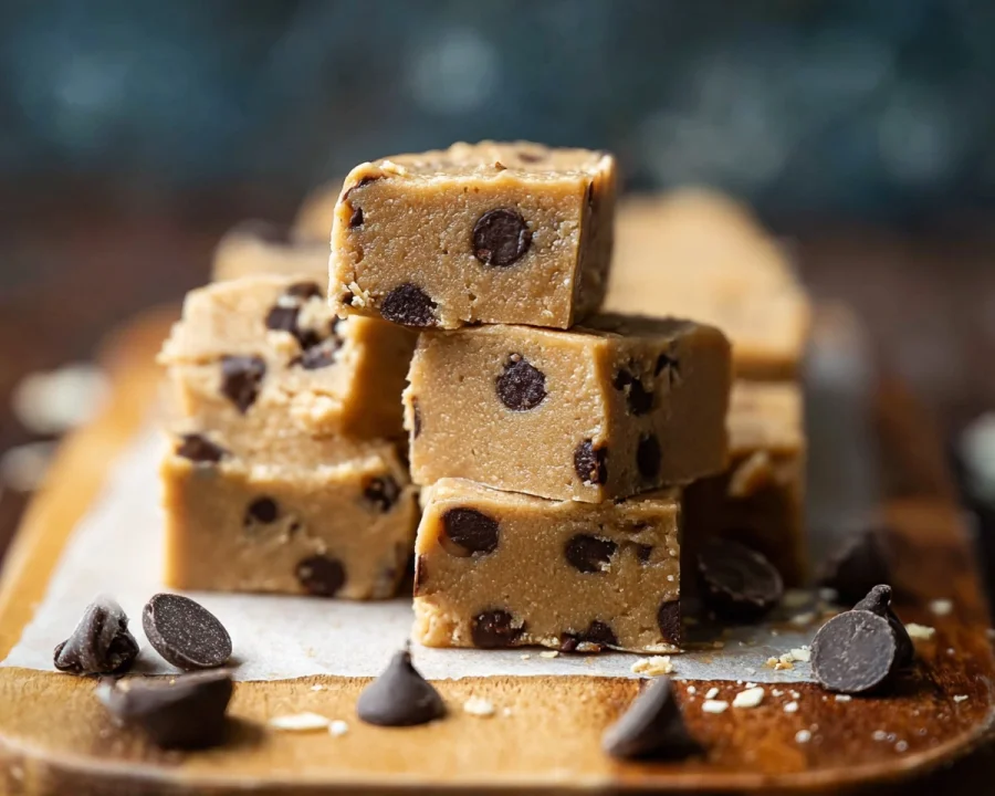 High Protein No-Bake Cookie Dough Bars