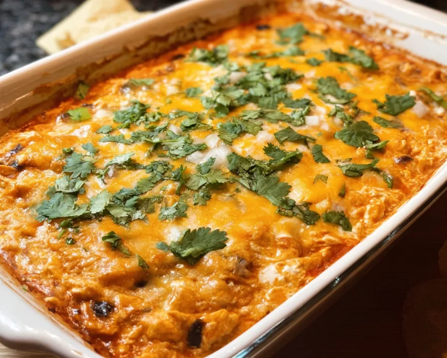 High Protein Taco Chicken Cottage Cheese Dip Recipe