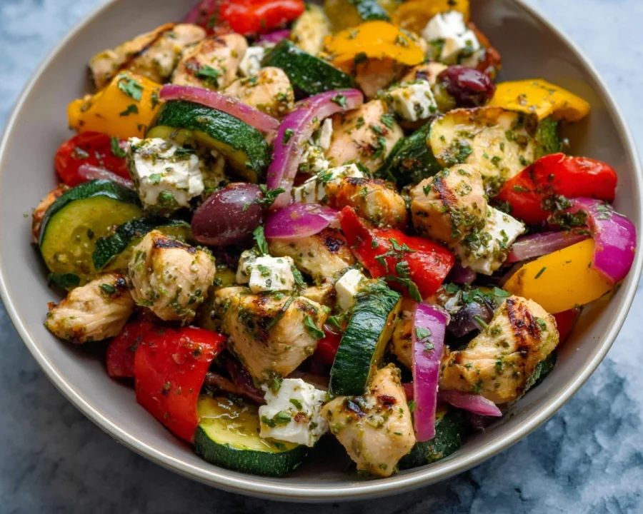 Mediterranean Chicken Stir-Fry: Quick 30-Min Meal