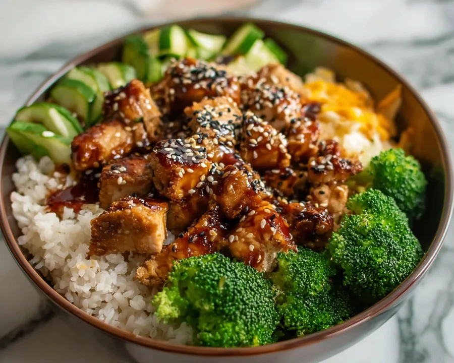 Sticky Chicken Bowls: Quick Weeknight Dinner Recipe