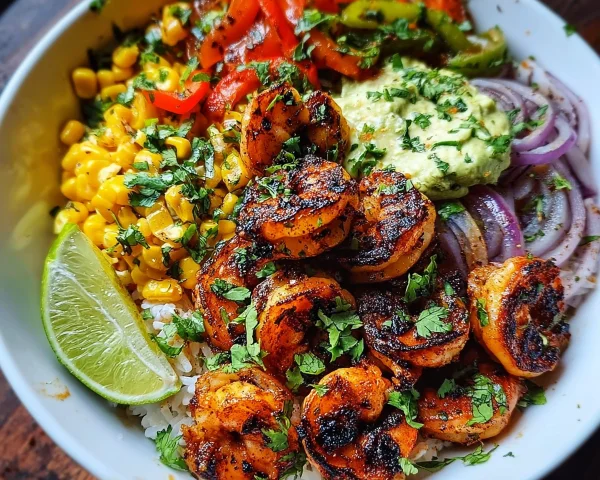 Grilled Shrimp Bowl: Flavor Packed & Meal Prep Friendly