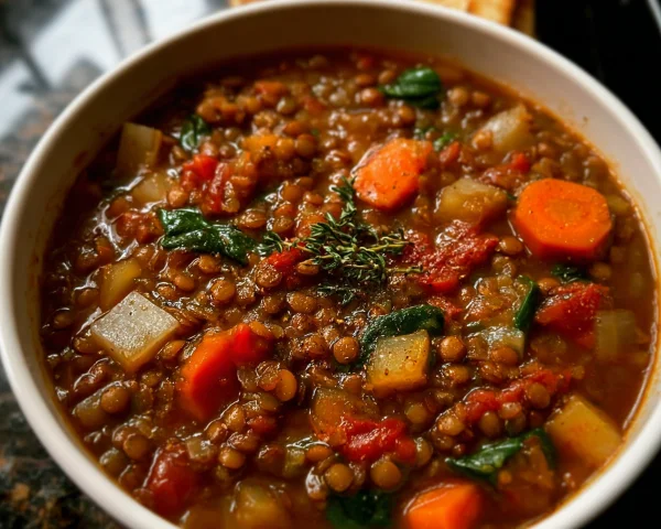 Hearty Lentil Stew: Comforting & Meal Prep Friendly