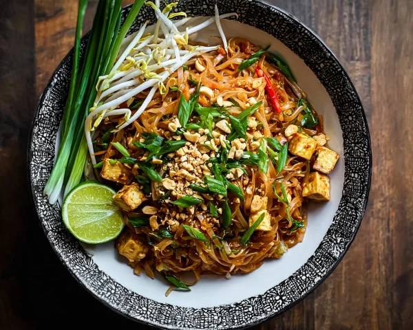 High Protein Tofu Pad Thai: Quick Asian Dinner