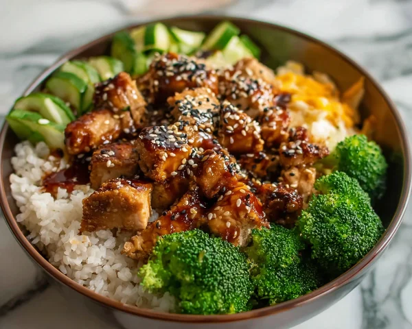 Sticky Chicken Bowls: Quick Weeknight Dinner Recipe