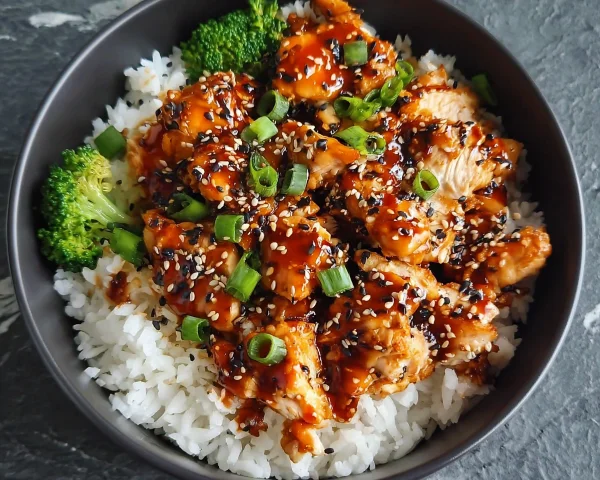 Sticky Chicken Rice Bowls: Easy Dinner & Meal Prep