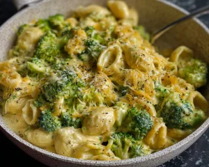 One Pot Broccoli Mac & Cheese