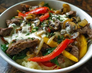 Philly Cheesesteak Bowl